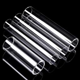 Quartz Capillary Tube OD 2mm to 25mm Hollow Bar Rod Silica Single-Bore Glass Pipe High Temperature Quartz Glass Hollow Tube