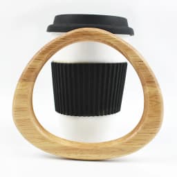 2Pcs Deepeel Solid Wood Bag Handle Women's Handbag Woven-Bag Wrist Ring Handles Purse Frame Handmade DIY Bags Accessories