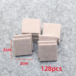 Felt Chair Leg Pads 5mm Thick Floor Scratch Protector Mat Mute Non-slip Self Adhesive Foot Pad for Furniture Accessories