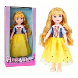 1Pc Soft Vinyl Princess Doll Gift Box with Outfits, cute dress-up figure, gentle pretend play birthday & holiday gift for girls