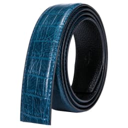 3.5cm Men's Belt without Buckle High Quality Cowskin Genuine Leather Belt no Buckle Automatic Leather Replacement Belt for Mens