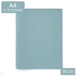 A4 Ring Binder Soft PU Leather Cover 30 Holes A4 File Folder