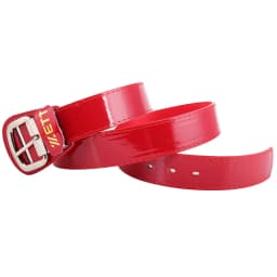 Adjustable High-End PU Baseball Belt Unisex Outdoor Sports Golf Pants Belt Trendy Softball Waist Belt Rivet Embellished Smoot...