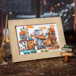 Journal GO 15pcs Weird House Collage Junk Journal Decor Stickers Unique Cottage Vintage Sticker for Journal Scrapbooking Card