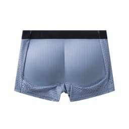 Men Trunks Built-in Fake Butt Hip Lifter Enhancer Shorts Boxer Briefs Padded Underwear Shapewear Underpants Nylon Breathable