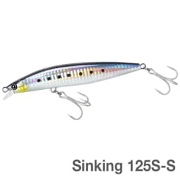 TSURINOYA High Strength Ultra-long Casting Sinking Minnow Stinger 125S 125mm 28g Saltwater Fishing Lure Artificial Hard Baits