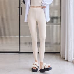BIVIGAOS 2025 New Imported Cotton Spring Summer Knitted Leggings Women Elastic Slim Tight Comfortable Simple Casual Leggings