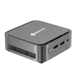 SOYO Mini PC M4 Power AMD Ryzen 3 3250C 8GB DDR4 256GB M.2 SSD Windows 11 Pro Mini Desktop Computer HDMI DP Dual Display RJ45 LAN USB3.0 WiFi BT Compact Mini Host for Home Office Business Daily Working Media Entertainment
