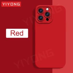 For iPhone16 Pro Max YIYONG Silky Liquid Silicone Soft Cover For iPhone 16 e 16e 15 14 Plus 11 12 13 Mini SE 2 3 2020 2022 Case