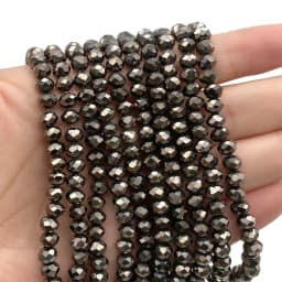 2 3 4 6 8mm Austria Faceted Crystal Beads Rondelle Loose Spacer Bracelets Earring DIY Glass Beads for Jewerly Making
