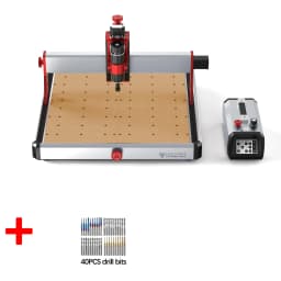 Twotrees TTC450 Ultra High Precision CNC Router 3-Axis/4-Axis Milling Cutting Machine 500W Spindle Carving Metal CNC Engraver