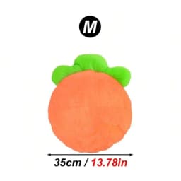 1PC Warm Carrot Shaped Rabbit Mat Soft Breathable Cute Sofa Mat for Pet Small Animal Hamster Rabbit Puppy Kitty Sleeping Bed Mat