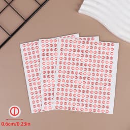 3 Sheets Computer Screw Seal Stickers, Eggshell Fragile Labels, Warranty Void Labels