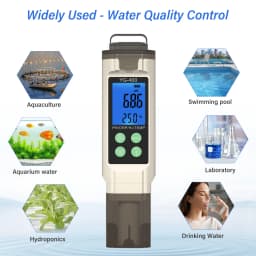 Hydrogen Water pH ORP Meter YG-400 Digital Drinking Water Tester with Temperature Display for Home Health and Alkaline Water Use