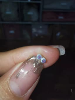 Thumb doll BJD mini doll eyes spherical joint doll accessories children's toys 3mm 4mm eyes