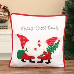 Christmas 3D Cushion Cover Snowman Santa Elk Pattern Pillowcase Sofa Cushion Covers for Home 2026 New Year Christmas Decorations