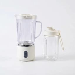 Double Cup Electric Juicer 700Ml Capacity Sharp Blades Portable Juicer Easy Disassemble Compact Size Smoothie Blender Gym Use