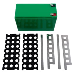 ABS Battery Case 12V 7Ah Battery Case Holder Fit 18 650 Cells 3x7 Nickel Strip Storage Box For 18 650 Battery DIY Battery Pack