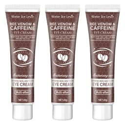Natural caffeine powerful moisturizing and firming eye cream 20g, used for puffiness and dark circles. After use, it lifts the eye area, reducing wrinkles and signs of aging, and lightens the appearance of sagging skin