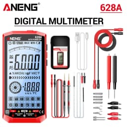 Digital Multimeter Professional Rechargeable 6000 Counts AC/DC Voltage Current Ammeter Capacitor Detector Electrician Tools