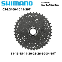 SHIMANO Cues 10 Speed CS-LG400-10 CS-LG300-10 LINKGLIDE Cassette 11-39T 43T 48T CUES U6000 Series Sprocket Rider-tuned Gear Step