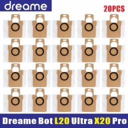 Dreame Bot L20 /L30 Ultra Accessories Main Side Brush Hepa Filter Mop Dust Bag Robot Vacuum Cleaner Replacement Parts