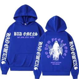 Bad Omens Do You Feel Love Ghost Hoodies Men Women Harajuku Casual Long Sleeve Sweatshirt Aesthetic Streetwear Graphic Pullovers