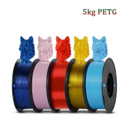 KEEPANG PLA/PETG/SILK/TPU 1.75mm 3D Printer Filament 5/10 Rolls Neatly Wound No Bubble 3D Printing Materials