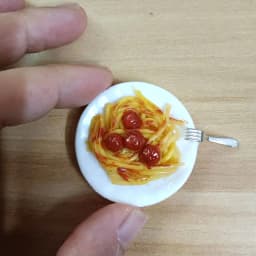1/6 Scale Dollhouse Miniature Pizza Chicken Fried Chips Juice Mini Fast Food for Blyth BJD Doll House Kitchen Play Accessories