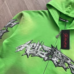 HS Cotton Hoodie With Zipper Wash