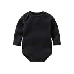 Baby Clothes 100% Cotton Short/Long Sleeve Solid Baby Bodysuit for Boys Girls 0-24M Soft Unisex Onesie Romper Newborn Outfit