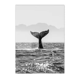 Black White Sea Beach Whale Lighthouse Wall Art Poster And Print Landscape Canvas Nordic Art Painting Modern Pictures Home Decor