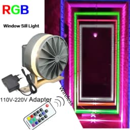 7W 12W LED Window Sill Lights For 220V 110V Door Frame Wall KTV Hotel Garage Corridor Decoration Lamps 360 Degree Bright IP67