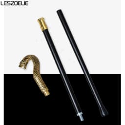 Cobra-Head Design Luxury Walking Stick Canes for Men And Women Elegant Fashion Vintage Hand Cane Decorative Man's Walking Cane