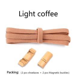 Magnetic Lock Shoelaces Elastic No Tie Shoe Laces Sneakers Shoelace For Kids and Adult One Size Fits All Shoes Shoestrings 1Pair