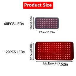 Red Light Therapy for Pets Vet Device Handheld Infrared Light with 660nm 850nm Pain Relief Speed Up Wound Recovery&Skin
