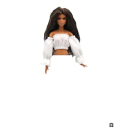 Outfits Clothes Top Pant Skirt For 30 Cm Princess Doll Clothing For 1/6 BJD Dolls House Girl Gift Doll Accessories Black