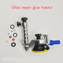 Vacuum Glass Repair Tool for Car Windshield Crack Repair Glue Injection Pump Automotive Explosion Point , Glue Injection Pump