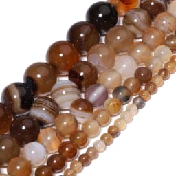 Natural Stone Beads 4-12mm Lava Rose Quartz Tiger Eye Turquoise Labradorite Round Beads for Jewelry Making Diy Bracelet 15inch