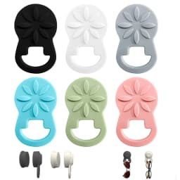 Silicone Magnetic Eyeglass Holder Keep Glasses Safe Magnetic Eyeglass Holders Upgraded Magnetic Suitable For Thick Clothes
