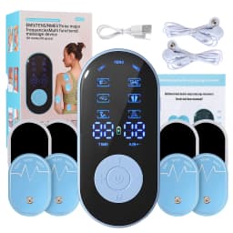 Electronic EMS NMES TENS Full Body Massager Muscle Stimulator with 18 Modes And 30 Intensity Levels for Relaxation And Slimming