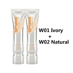 DPDP W Serise for Dry Skin Air Long Hold Foundation Setting Makeup Long Lasting Removal Natural Concealer Base Makeup Cosmetics