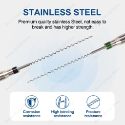1 Box Dental Dentistry Lentulo Paste Carriers Endodontic Endo Files Reamers Drill Burs Endo Files Dentist Materials