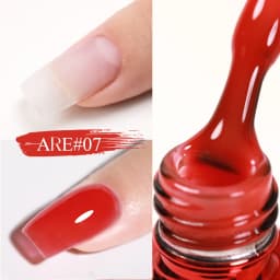 AS Rubber Base Coat UV Gel Colorful Gel Nail Polish Semi Permanent Tempered Top Coat UV LED Nail Art Manicure Nail Varnish
