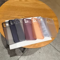 Luxury Ultra Thin 0.3MM PP Case for iPhone 18 17 Air 16 15 14 Plus 13 12 11 Pro Max Hard Clear Translucent Lens Protection Cover