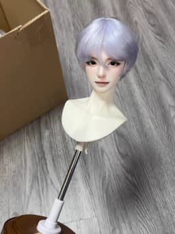 In Stock BJD SD 1/3 1/4 1/6 Men's Soft Mohair Multicolored Basic Daily Short Hairstyle Wig Doll Accessories