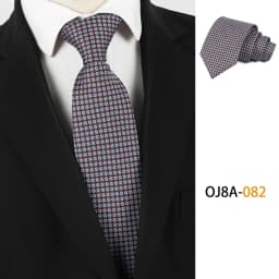 Lurury 8CM Mens Necktie Print Patterns Classic Ties For Man Groom Handfeel Polyester Floral Dot Business Wedding Accessories