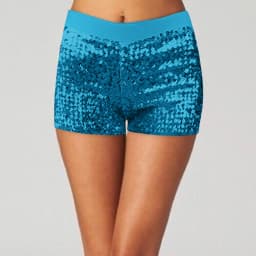 Women Sequins Shorts High Waisted Vintage Disco Dance Hot Pants Shiny Glitter Jazz Nightclub Mini Short Stretch Summer Shorts