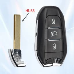 Liberty Smart Remote Car Key Fob ID4A/ID46 Chip 433MHZ For Peugeot 208 308 3008 508 5008 Citroen C4 C4L DS4 DS5 New Keyless Go