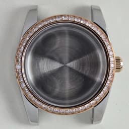 36mm/39mm Rose Gold Case Diamonds Bezel Sapphire Mod Parts NH34 NH35 NH36 NH38 NH39 NH70 NH72 ETA2824 PT5000 Movement